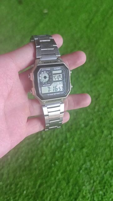 Casio AE-1200WHD-1AVDF Nam Thép Bạc Đã qua sử dụng. Mua bán Đồng hồ tại Huyện Chơn Thành Bình Phước được đăng bởi Dinh Vo hình 1