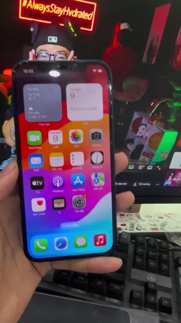 iPhone 12 64GB Xanh Quốc Tế 98%. Mua bán Điện thoại tại Thành phố Long Xuyên An Giang được đăng bởi NND hình 1