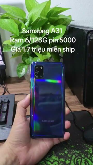 Samsung Galaxy A31 6GB/128GB màn zin pin khỏe. Mua bán Điện thoại tại Quận Hà Đông Hà Nội được đăng bởi Shop Điện Thoại Cũ Zin hình 1