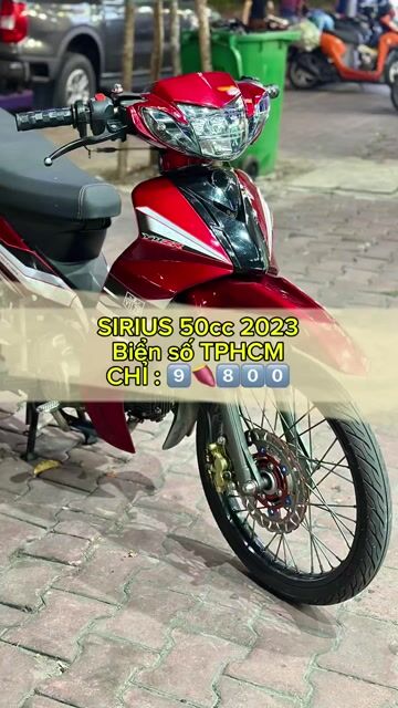 Sirius 50cc 2023 Đỏ - BS TPHCM. Mua bán Xe máy tại Quận 12 Tp Hồ Chí Minh được đăng bởi Bùi văn hiếu hình 1