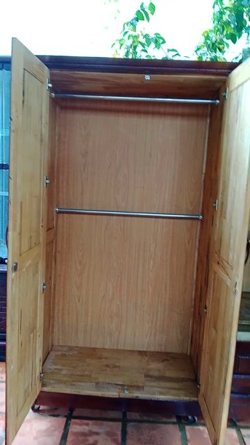 Tủ quần áo Gỗ Nâu đỏ 2m x 1m55 x 55cm. Mua bán Tủ, kệ gia đình tại Thành phố Buôn Ma Thuột Đắk Lắk được đăng bởi Quang hình 1