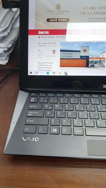 Sony Vaio Duo 13 SSD 128GB 4GB Cảm ứng. Mua bán Laptop tại Quận 1 Tp Hồ Chí Minh được đăng bởi Tư vấn pháp lý  hình 1