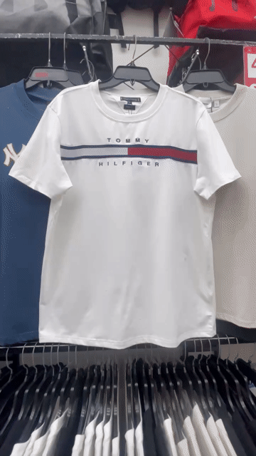 Áo thun Tommy Hilfiger Cotton Trắng Đen. Mua bán Quần áo tại Thành phố Thủ Đức Tp Hồ Chí Minh được đăng bởi HanghieuOUTLET  hình 1
