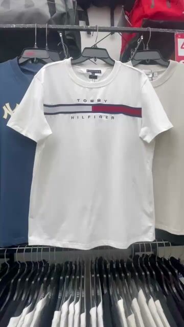 Áo thun Tommy Hilfiger Cotton Trắng Đen. Mua bán Quần áo tại Thành phố Thủ Đức Tp Hồ Chí Minh được đăng bởi HanghieuOUTLET  hình 1