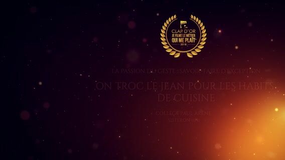 On troc le jeans pour les habits de cuisine