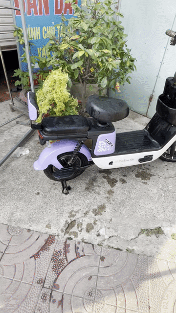 Xe đạp điện Mina bike Trắng tím. Mua bán Xe đạp tại Thị xã Tân Uyên Bình Dương được đăng bởi hoang viet hình 1