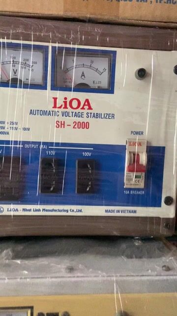 Ổn áp Lioa SH-2000- dây đồng 100% , mới 80-85%. Mua bán Đồ chuyên dụng, Giống nuôi trồng tại Quận 12 Tp Hồ Chí Minh được đăng bởi phuc huyen  hình 1
