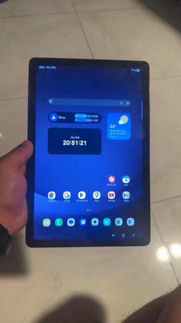Samsung Galaxy Tab A9+ 5G Xám. Mua bán Máy tính bảng tại Thành phố Thuận An Bình Dương được đăng bởi Lê Cường hình 1