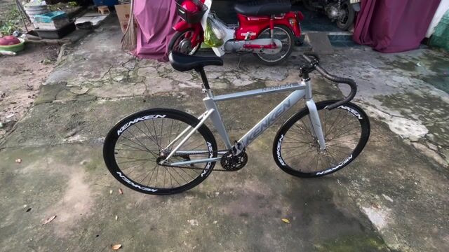 Xe đạp fixed single KENKEN Bạc Mới. Mua bán Xe đạp tại Quận 12 Tp Hồ Chí Minh được đăng bởi Hoàng Long hình 1