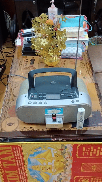 Radio USB aux SONY Japan ZS-PS20CP+ remote zin . Mua bán Tivi, Âm thanh tại Quận Tân Bình Tp Hồ Chí Minh được đăng bởi AHuy hình 1