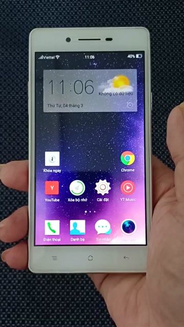OPPO A33w Trắng nguyên zin.. Mua bán Điện thoại tại Thành phố Long Xuyên An Giang được đăng bởi Tk Smartphone  hình 1