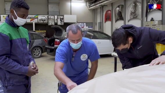 CAP Peinture en Carrosserie