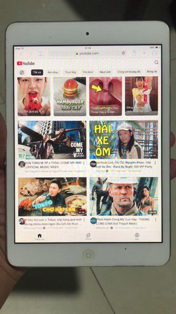 Apple iPad mini 1 32GB Bạc. Mua bán Máy tính bảng tại Quận 7 Tp Hồ Chí Minh được đăng bởi Son hình 1