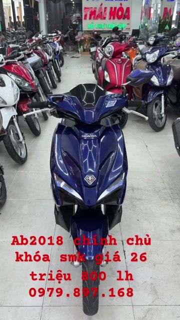 Honda Air Blade 2018 Xanh. Mua bán Xe máy tại Thành phố Thủ Đức Tp Hồ Chí Minh được đăng bởi ÔTÔ XE MÁY THÁI HOÀ  hình 1