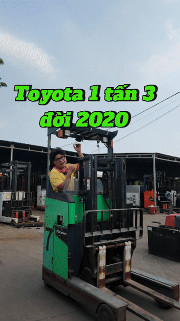 Xe nâng điện Toyota 8FBRK13 2020. Mua bán Phương tiện khác tại Huyện Đức Hòa Long An được đăng bởi Hồ Tấn Lợi hình 1