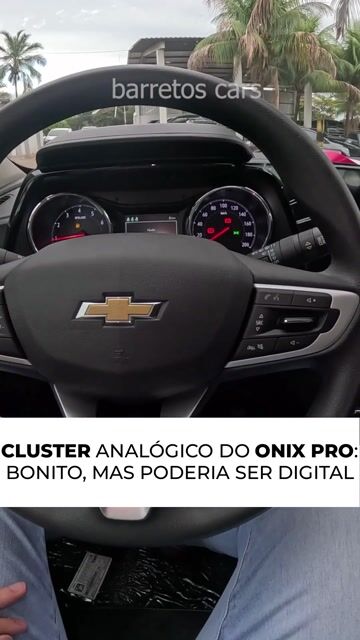 CLUSTER ANALÓGICO DO ONIX PRO: BONITO, MAS PODERIA SER DIGITAL #explorar