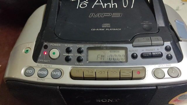 Đài đĩa CD sony. Mua bán Đồ sưu tầm, đồ cổ tại Quận Bắc Từ Liêm Hà Nội được đăng bởi Ngọc Sơn hình 1