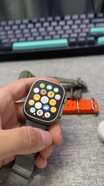 Apple Watch Ultra 49mm Titanium Bạc. Mua bán Thiết bị đeo thông minh tại Thành phố Thủ Đức Tp Hồ Chí Minh được đăng bởi Võ Nhân hình 1