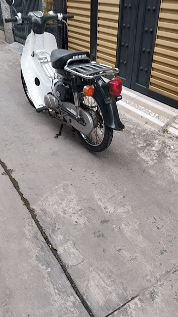 Honda Cup 50cc Xanh Trắng. Mua bán Xe máy tại Quận 12 Tp Hồ Chí Minh được đăng bởi Văn hồng  hình 1