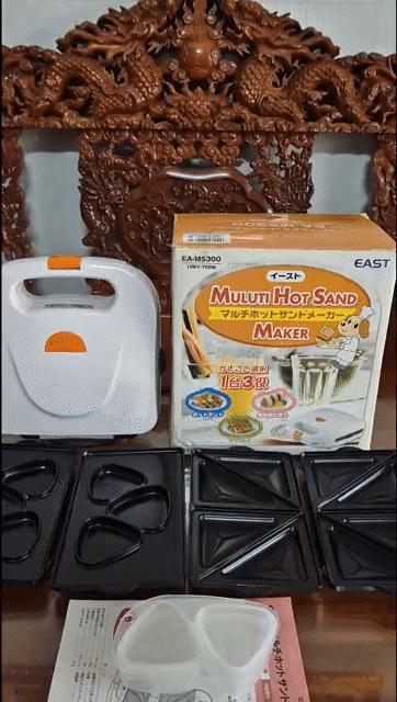 Máy nướng bánh EAST EA-MS300 Trắng Nhật Bản cũ. Mua bán Bếp, lò, đồ điện nhà bếp tại Thị xã Tân Châu An Giang được đăng bởi Tuyền chuyên hàng nhật hình 1