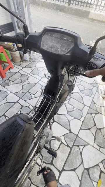 Honda Dream II Đen. Mua bán Xe máy tại Quận Ninh Kiều Cần Thơ được đăng bởi Duy Đông hình 1