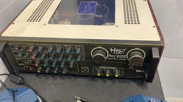 Amply Hov Audio Pro 400E Nguyên zin. Mua bán Tivi, Âm thanh tại Huyện Long Hồ Vĩnh Long được đăng bởi nam mai  hình 1