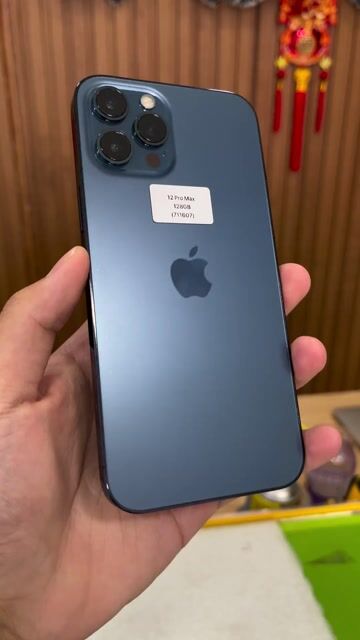 iPhone 12 Pro Max 128GB Xanh dương. Mua bán Điện thoại tại Quận Ngô Quyền Hải Phòng được đăng bởi lê thanh thuỷ hình 1