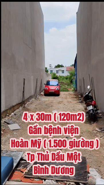 Mua bán Đất Thành phố Thủ Dầu Một Bình Dương diện tích 120 m² giá 1,55 tỷ