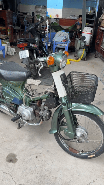 Honda Super Cub 70 Xanh lá 90cc Đã dọn zin. Mua bán Xe máy tại Huyện Đức Hòa Long An được đăng bởi Trần đại lợi hình 1