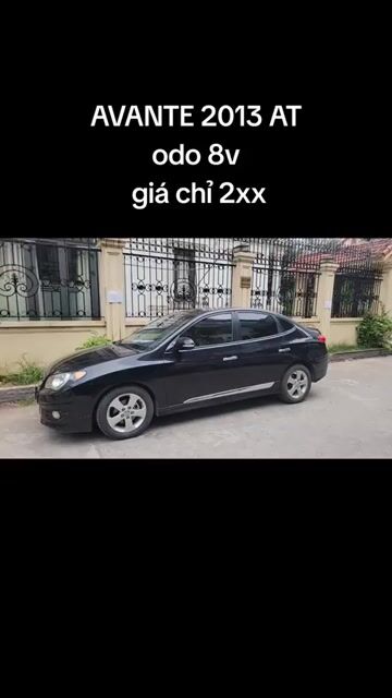 Hyundai Avante 2013 Đen. Mua bán Ô tô tại Quận Nam Từ Liêm Hà Nội được đăng bởi Thu HN hình 1