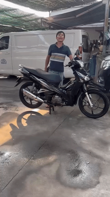 Honda Future 125 Fi mâm đỉa màu đen Ghi 2015 bstp. Mua bán Xe máy tại Quận Tân Phú Tp Hồ Chí Minh được đăng bởi nguyenxuanthinh quận tân phú  hình 1