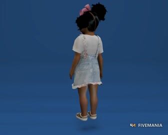 Olivia | Female Ped | Multiple Outfits | Optimized & Fivem Ready [Add-On] — video preview
