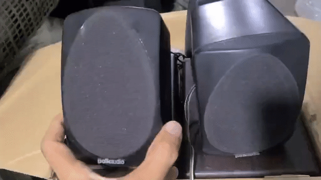 căp loa surround Mỹ  polkaudio  zin hoạt động tốt . Mua bán Tivi, Âm thanh tại Quận 11 Tp Hồ Chí Minh được đăng bởi Lê Thụy hình 1
