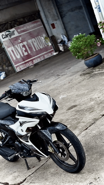 Yamaha Exciter 2023 155cc Trắng đen. Mua bán Xe máy tại Huyện Trảng Bom Đồng Nai được đăng bởi Phạm Minh An hình 1