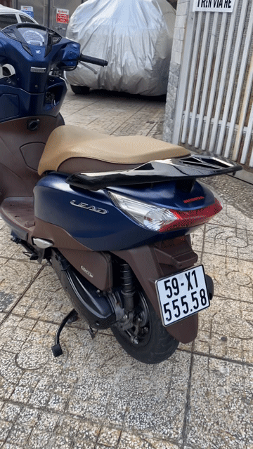 Honda Lead 2015 Xanh Nâu BS tứ quý 55558. Mua bán Xe máy tại Quận Tân Phú Tp Hồ Chí Minh được đăng bởi TÂN HƯƠNG hình 1