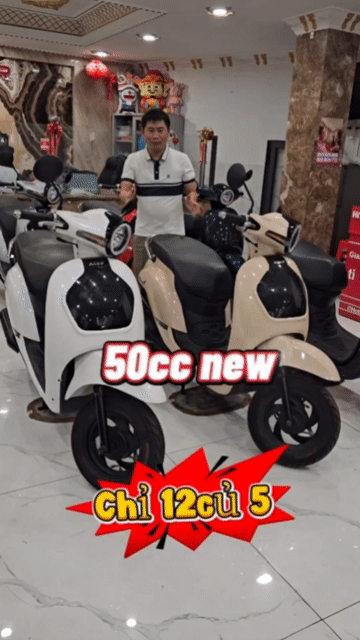 Xe tay ga ALLY 50cc New 100 %. Mua bán Xe máy tại Thành phố Thủ Đức Tp Hồ Chí Minh được đăng bởi Phong motor hình 1