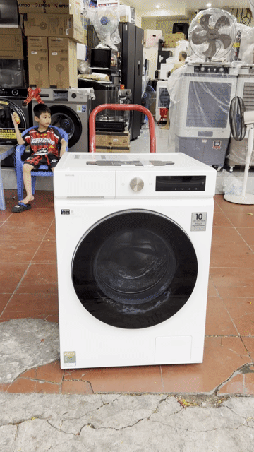 Máy giặt Samsung 10kg AI Control Digital Inverter. Mua bán Máy giặt tại Quận Lê Chân Hải Phòng được đăng bởi Hương  hình 1