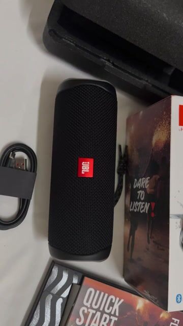 Loa Bluetooth JBL Flip 5 Đen. Mua bán Tivi, Âm thanh tại Huyện Phú Vang Thừa Thiên Huế được đăng bởi Trang  hình 1