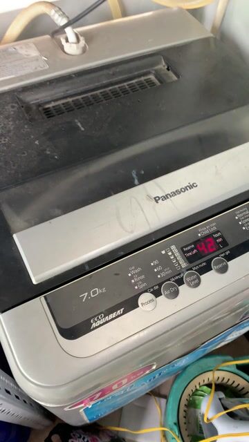 Máy giặt Panasonic 7kg Xám. Mua bán Máy giặt tại Quận Tân Phú Tp Hồ Chí Minh được đăng bởi Lê Phước hình 1