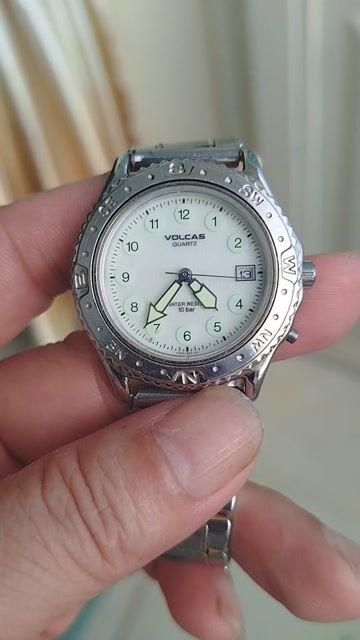 Đồng hồ Volcas Quartz 36mm Bạc Nhật Bản. Mua bán Đồng hồ tại Thành phố Kon Tum Kon Tum được đăng bởi THIÊN NGÂN hình 1