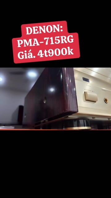 Amply Denon PMA-715RG Bạc. Mua bán Tivi, Âm thanh tại Quận Tân Bình Tp Hồ Chí Minh được đăng bởi Audio thịnh  hình 1