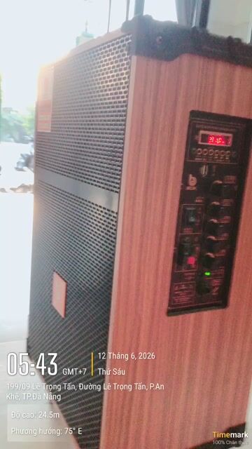 Loa karaoke Bluetooth Đài FM Nâu đã qua sử dụng. Mua bán Tivi, Âm thanh tại Quận Cẩm Lệ Đà Nẵng được đăng bởi Toan Huynh hình 1
