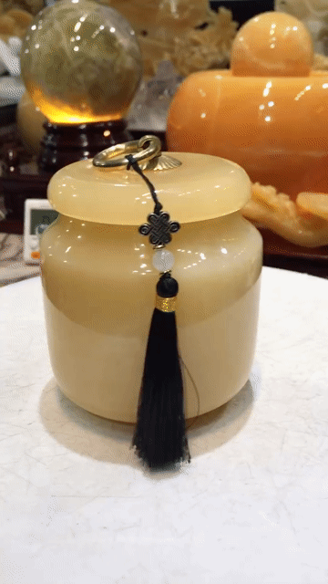 Hũ phong thủy Ngọc Hoàng Long Vàng. Mua bán Đồ sưu tầm, đồ cổ tại Quận Ngũ Hành Sơn Đà Nẵng được đăng bởi PG Mart hình 1