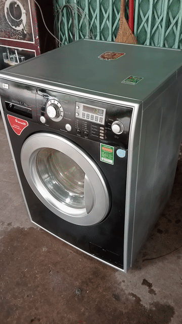 Thanh lý Máy LG Giặt 8kg/Sấy khô mặt liền . Mua bán Máy giặt tại Quận Tân Phú Tp Hồ Chí Minh được đăng bởi Điện Tử Quách Điêu hình 1