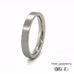 4mm Comfort Fit Brushed Titanium Wedding Ring 360 Video two