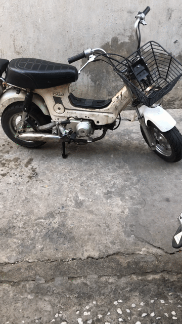 Honda Chaly 80 Trắng. Mua bán Xe máy tại Huyện Nhà Bè Tp Hồ Chí Minh được đăng bởi LÊ VĂN GIÀU hình 1