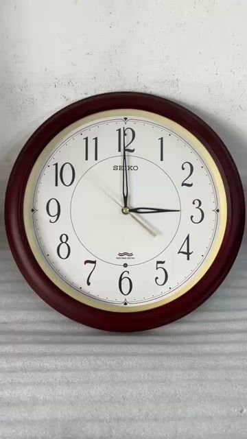 Đồng hồ treo tường Seiko Gỗ hàng Nhật bãi. Mua bán Nội thất, đồ gia dụng khác tại Quận Bình Thạnh Tp Hồ Chí Minh được đăng bởi Dương Nguyên  hình 1