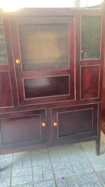 Tủ gỗ nâu. Mua bán Tủ, kệ gia đình tại Thành phố Tây Ninh Tây Ninh được đăng bởi  Ngân Gỗ TN hình 1