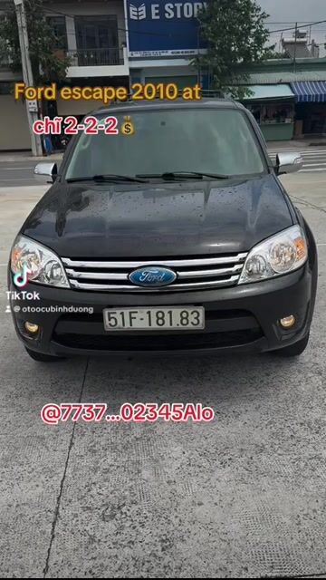 Ford Escape 2010 XLS 2.3L 4x2 AT - 118000 km. Mua bán Ô tô tại Thành phố Dĩ An Bình Dương được đăng bởi Ôtô cũ bình dương hình 1