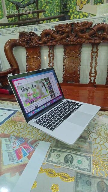 Apple MacBook Pro 2014 i5 13 inch 16GB/500GB Bạc. Mua bán Laptop tại Thành phố Biên Hòa Đồng Nai được đăng bởi Tuongvy hình 1